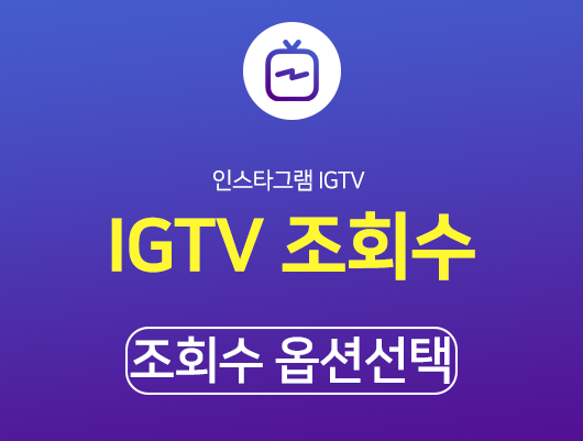 IGTV 조회수